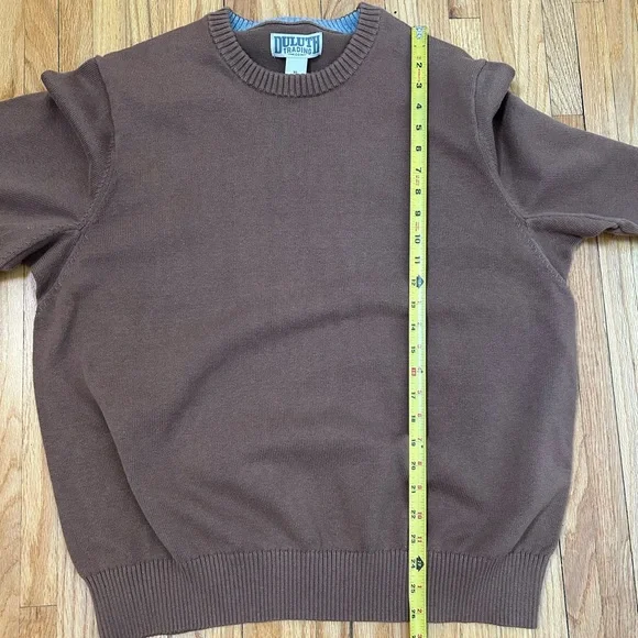 NWT Duluth Trading Men's Strongarm Cotton Crew Sweater - Picture 5 of 5